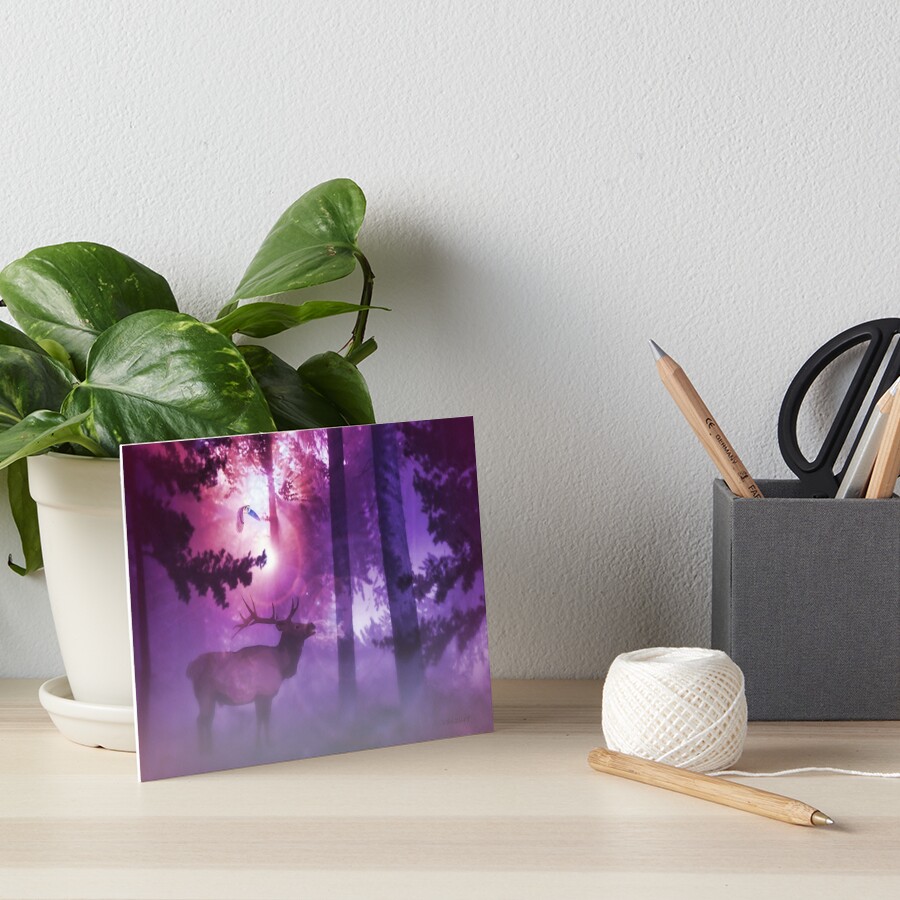 The Enchanted Forest Art Board Print