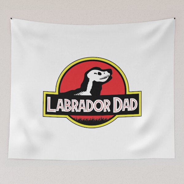 Item preview, (For Bright Background) Jurassic Labrador Dad designed and sold by More Cute Dogs.