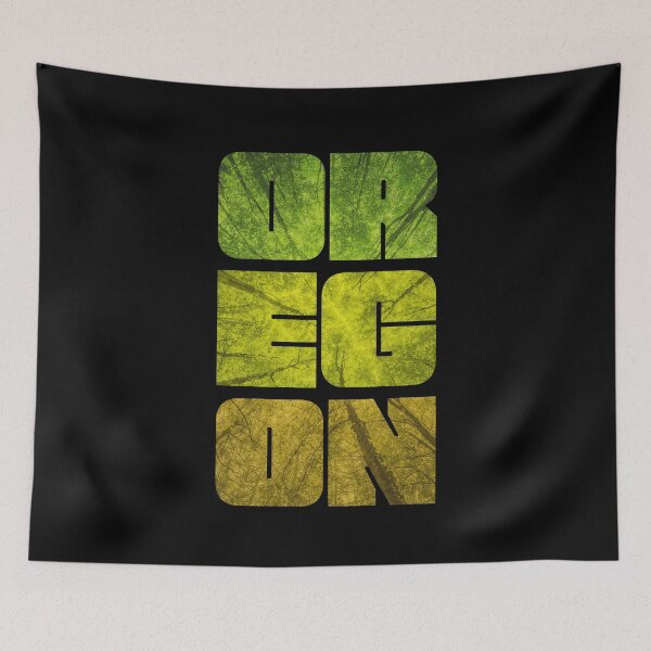 Item preview, OREGON Forest Tree Woods Theme designed and sold by Delightfully Cynical.