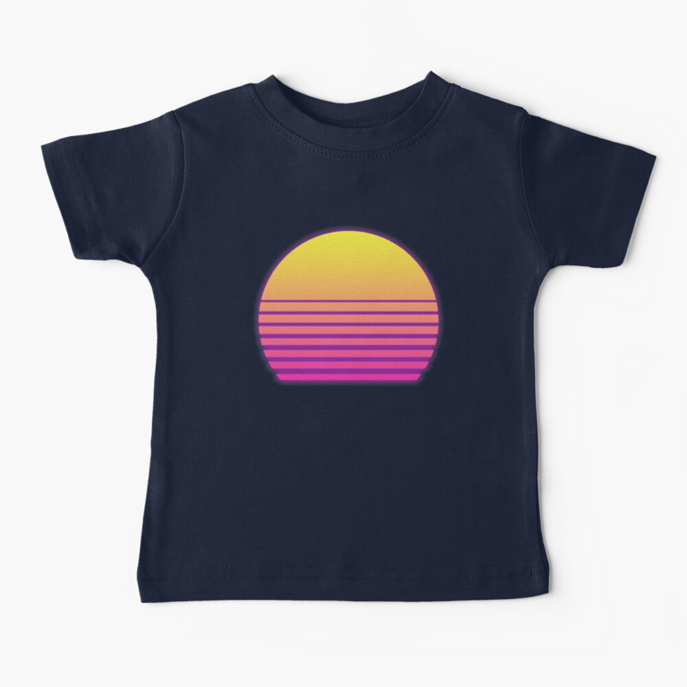 Synthwave Sun Baby T-Shirt