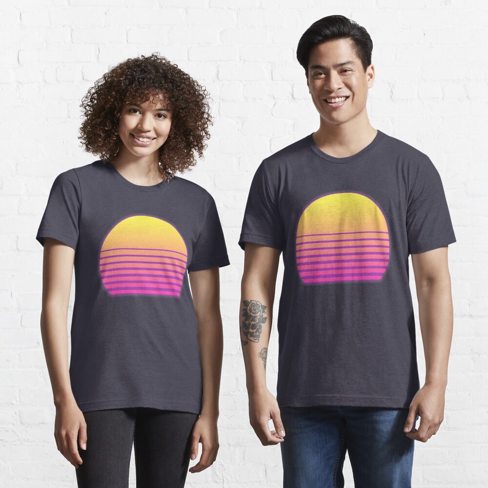 Synthwave Sun Essential T-Shirt