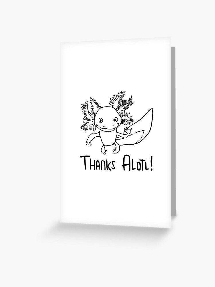 Axolotl Party Favor Sticker Tags, Personalized Axolotl Thank You Tags,  Axolotl Birthday Party Favors, 