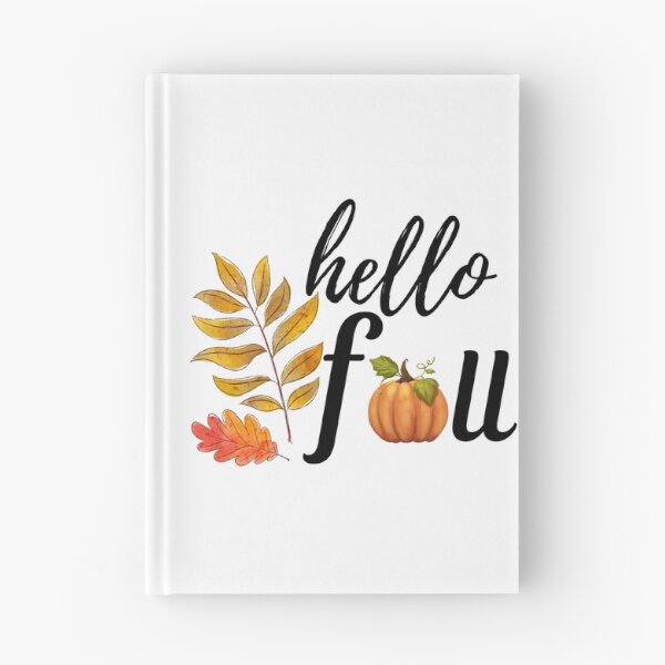 Item preview, Hello Fall - Autumn, Pumpkin, Twig and Leaves designed and sold by MyArt23.