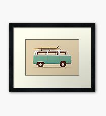 Blue Van Framed Print