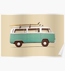 Póster Blue Van
