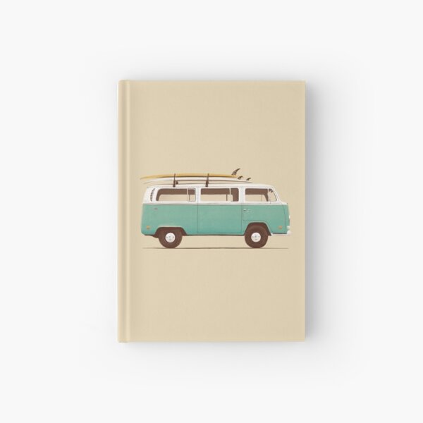 Blue Van Hardcover Journal