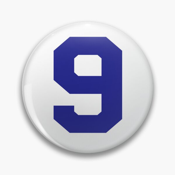 Item preview, Number 9, Blue nine, Sports number nine designed and sold by TheCultStuff.