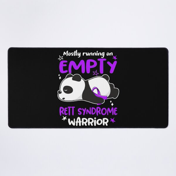 Item preview, Rett Syndrome Awareness Mostly Running On Empty Rett Syndrome Warrior designed and sold by IleneDuBuque.
