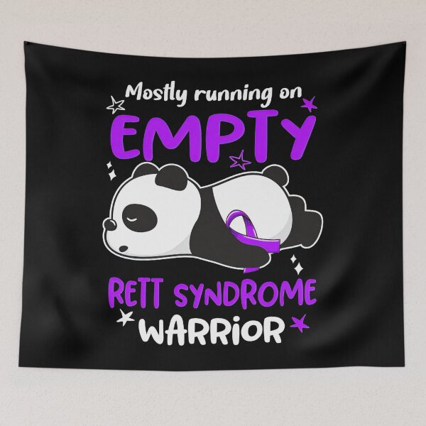 Item preview, Rett Syndrome Awareness Mostly Running On Empty Rett Syndrome Warrior designed and sold by IleneDuBuque.