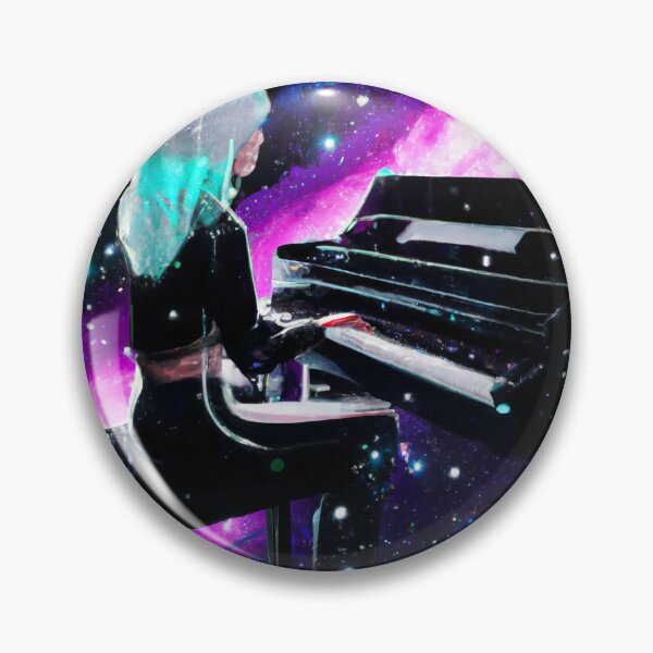 Item preview, Girl Pianist in Space designed and sold by OmniaDea.