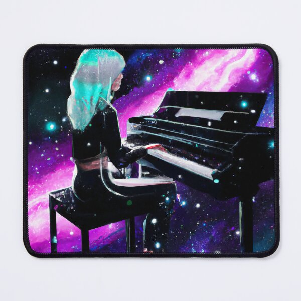Item preview, Girl Pianist in Space designed and sold by OmniaDea.