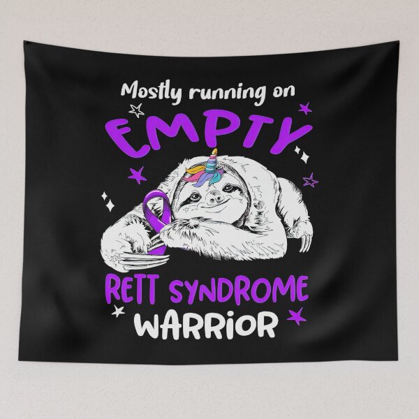 Item preview, Rett Syndrome Awareness Mostly running on Empty Rett Syndrome Warrior designed and sold by IleneDuBuque.