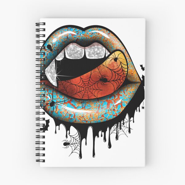Item preview, Colorful  SCARY Sexy Halloween  Lips  STICKER designed and sold by GhostAmine.