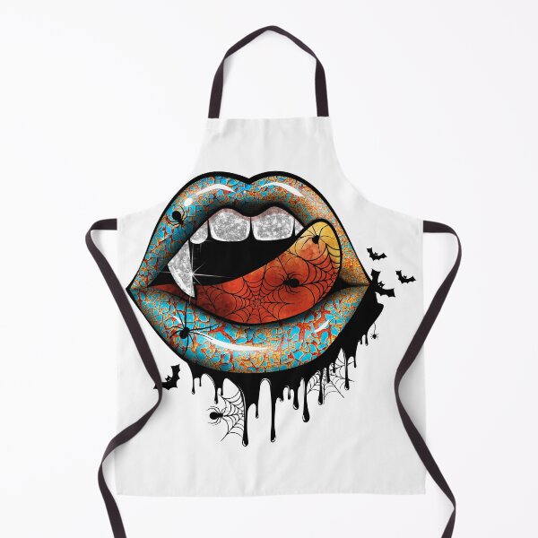 Item preview, Colorful  SCARY Sexy Halloween  Lips  STICKER designed and sold by GhostAmine.