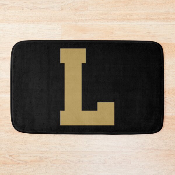 Item preview, Alphabet, Gold L, Sports letter L designed and sold by TheCultStuff.
