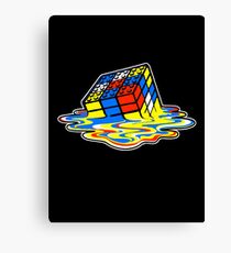 Building the Cube Canvas Print