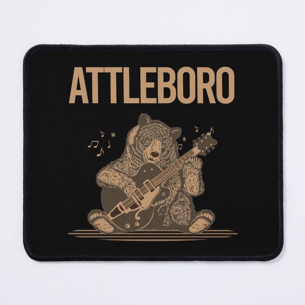 Item preview, Bear With Guitar Attleboro designed and sold by BloodMoneyTwit.