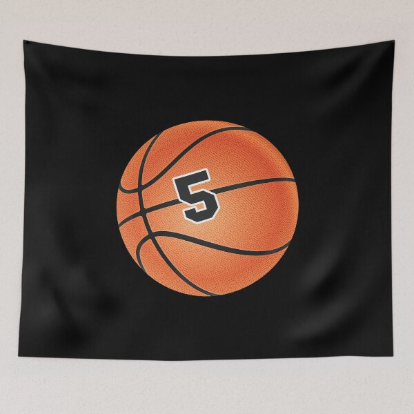 Item preview, Basketball ball number 5, five designed and sold by TheCultStuff.