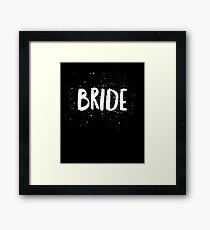 Bride Framed Print
