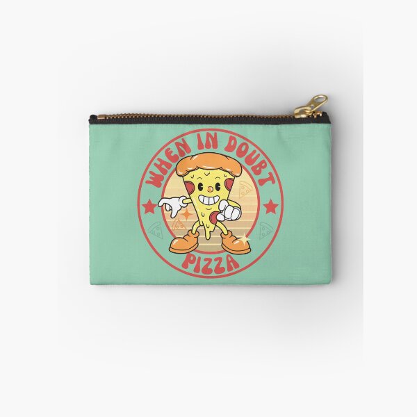 Item preview, When in doubt pizza - retro pizza logo designed and sold by yoshra.