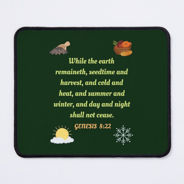Item preview, Genesis 8:22 Seedtime and Harvest designed and sold by RhondaCGoins.