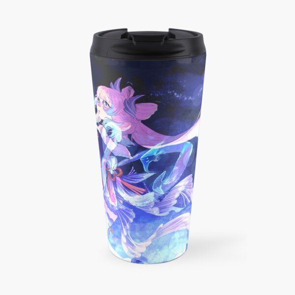 Mermaid princess Taza de café de viaje