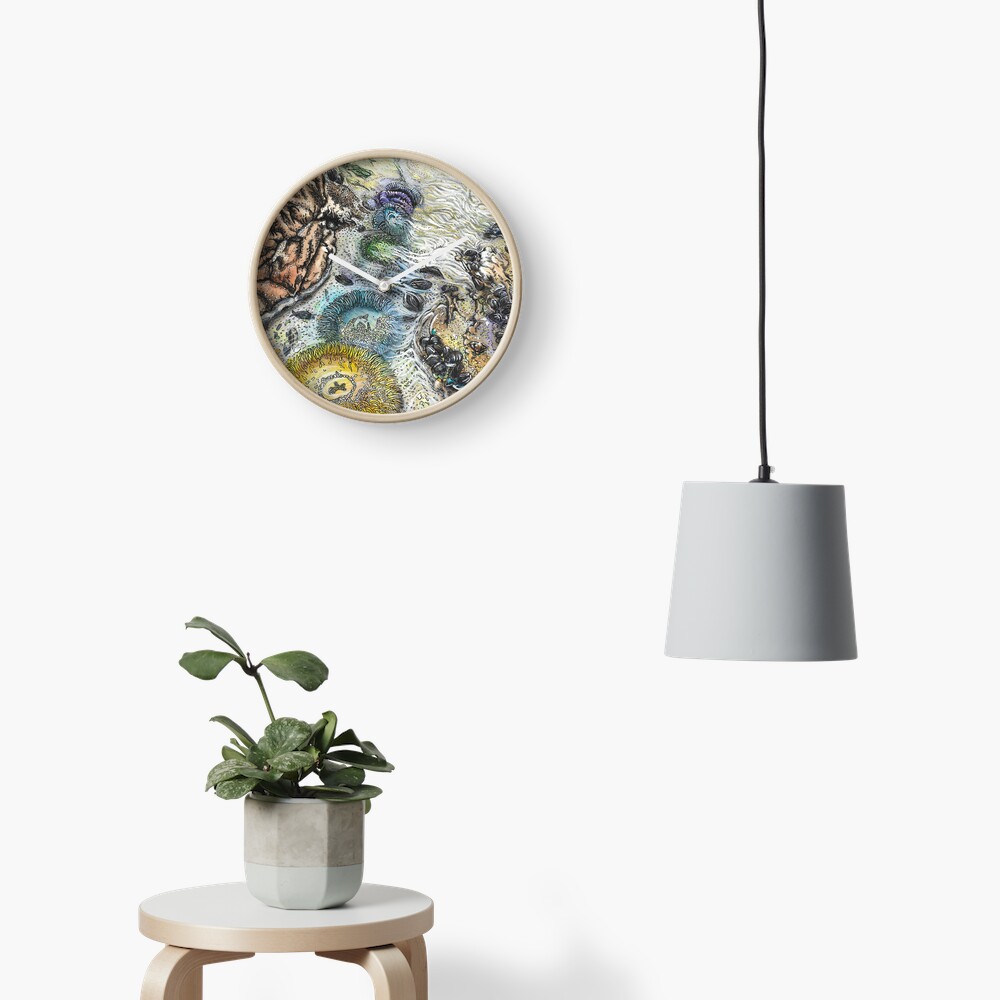 Item preview, Clock designed and sold by TrishStorbeck.