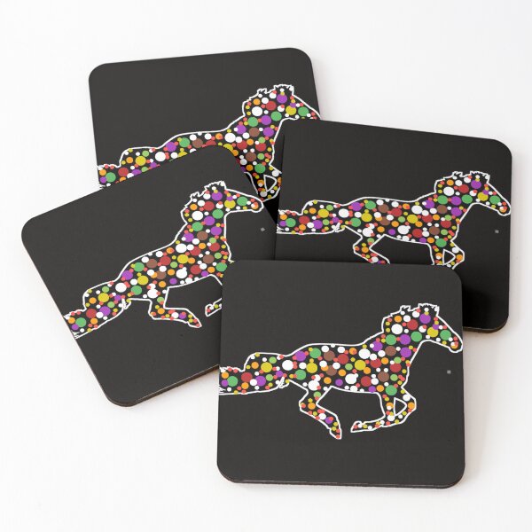 Item preview, Horse polka dot pattern designed and sold by Itaxi.