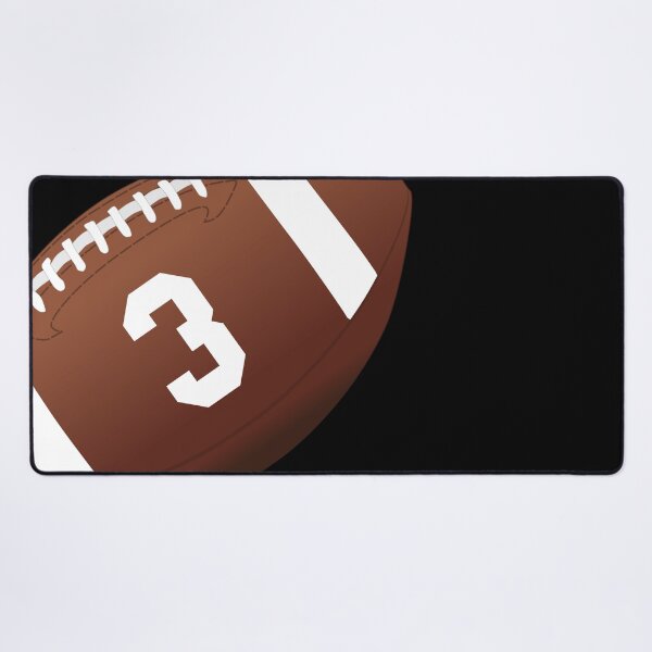 Item preview, American football ball number 3, three designed and sold by TheCultStuff.