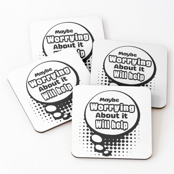 Item preview, Maybe worrying about it will help  designed and sold by Dinablal.
