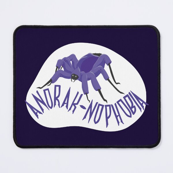 Item preview, Anorak-nophobia Spider Halloween designed and sold by Jo Brookes Illustration.