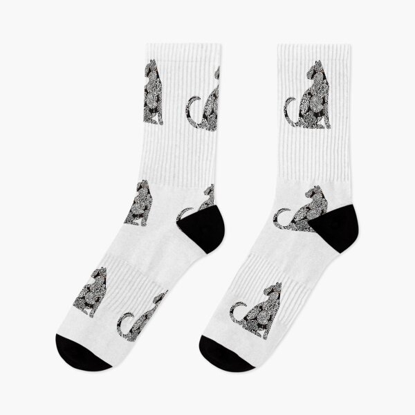 Item preview, Cat in flower pattern, Cat silhouette, collage, Willow Days designed and sold by avit1.