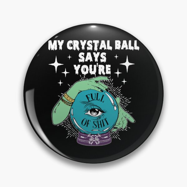 Item preview, My Crystal Ball Says Halloween designed and sold by oswaldcoccoh.