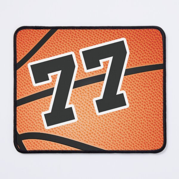 Item preview, Basketball ball number 77, seventy seven designed and sold by TheCultStuff.