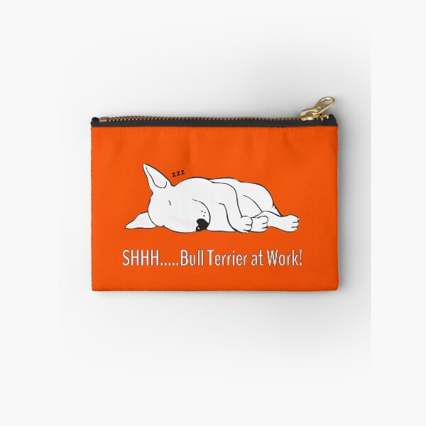 Item preview, "SHHH..... Bull Terrier at Work!" designed and sold by BulliesRule.