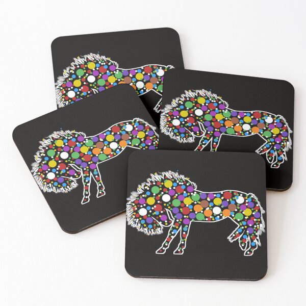 Item preview, horse polka dot pattern ,funny polka dot horse designed and sold by Itaxi.