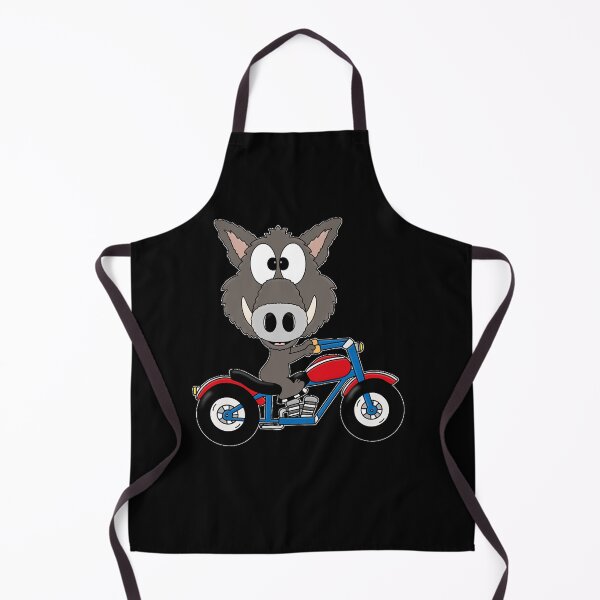 Artikelvorschau, Lustiges Wildschwein Wildschwein Motorrad Motorrad Biker Motorsport Sport Fun Classic entworfen und verkauft von gertrudefedde.