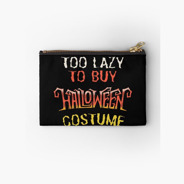Item preview, Too Lazy To Buy Halloween Costume designed and sold by Pixelish.