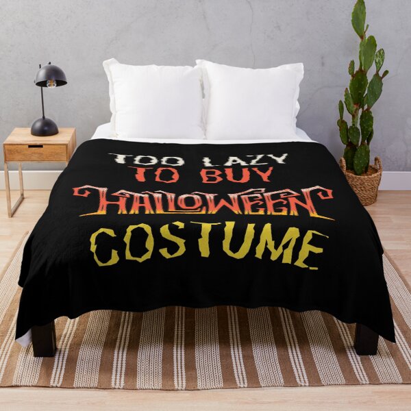 Item preview, Too Lazy To Buy Halloween Costume designed and sold by Pixelish.