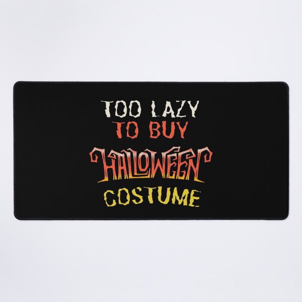 Item preview, Too Lazy To Buy Halloween Costume designed and sold by Pixelish.