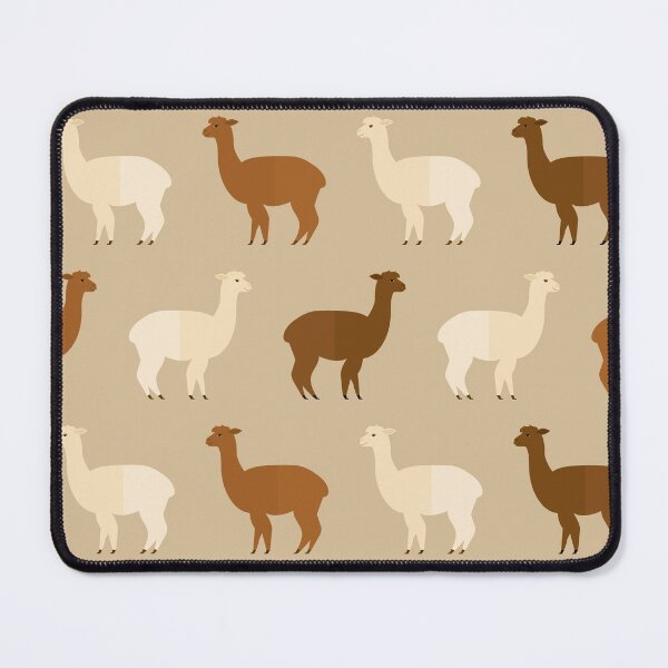 Item preview, Alpacas on brown designed and sold by reneesillus.