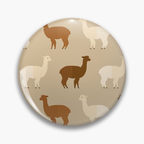 Item preview, Alpacas on brown designed and sold by reneesillus.