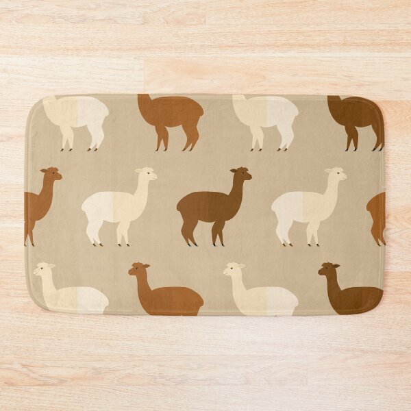 Item preview, Alpacas on brown designed and sold by reneesillus.