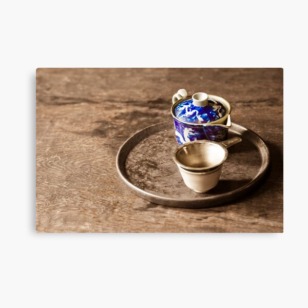 Vintage tea Canvas Print