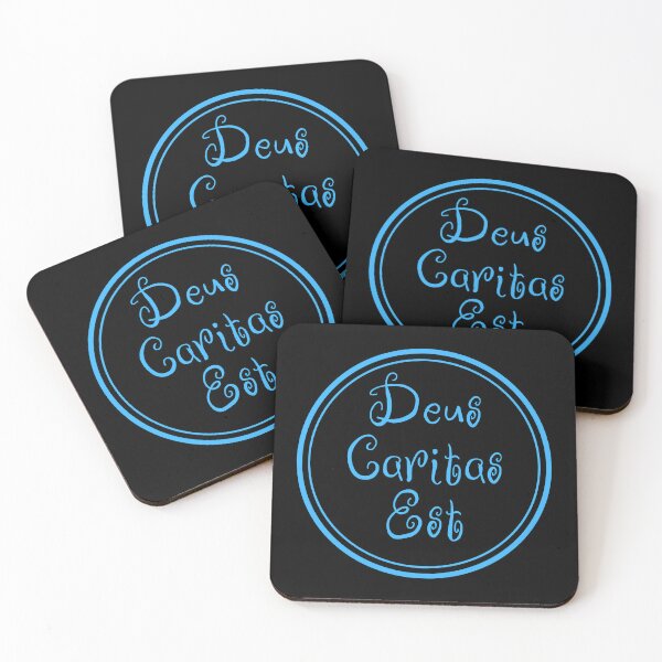 Item preview, Deus Caritas Est - God Is Love - Latin Phrase - Catholic designed and sold by JourneyCreative.