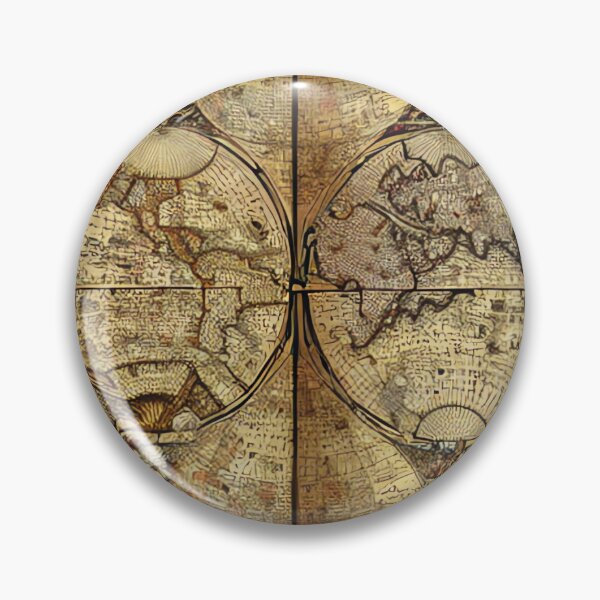 Item preview, Da Vinci Style map design designed and sold by RA9Design.