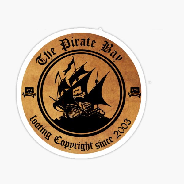 The Pirate Bay Logo Coaster - TeeHex