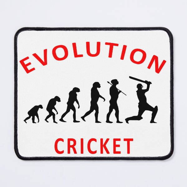 Item preview, Evolution of Man - Cricket designed and sold by Ars-flos-est.