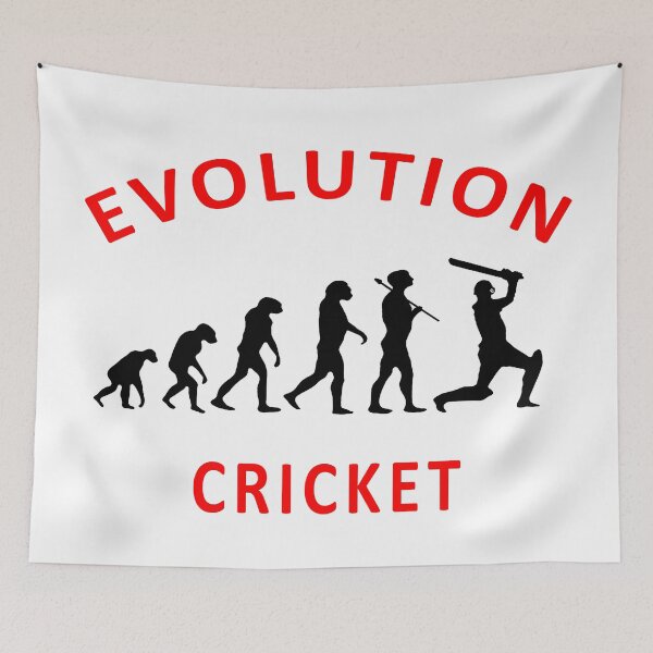 Item preview, Evolution of Man - Cricket designed and sold by Ars-flos-est.