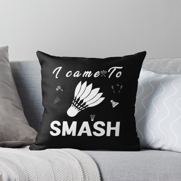 Item preview, Badminton I came to smash Shuttlecock birdie designed and sold by SamirElh77.